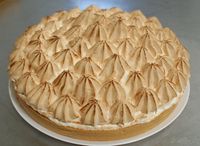 tarta de limón con merengue